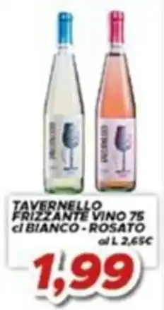 MA Supermercati Tavernello frizzante vino bianco - rosato offerta