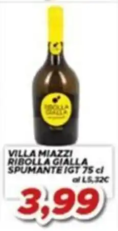 MA Supermercati Villa Miazzi Ribolla Gialla Spumante IGT offerta