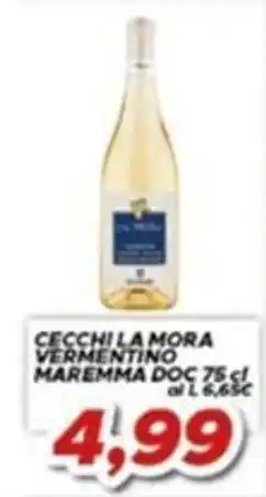 MA Supermercati Cecchi la Mora Vermentino Maremma DOC offerta