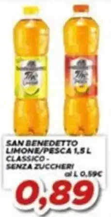 MA Supermercati San Benedetto Limone/ Pesca offerta