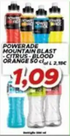 MA Supermercati Powerade Mountain Blast Citrus-Blood Orange offerta