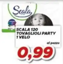 MA Supermercati Scala tovaglioli party offerta