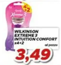 MA Supermercati Wilkinson Extreme 3 Intuition Comfort offerta