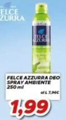 MA Supermercati Felce Azzurra deo spray ambiente offerta