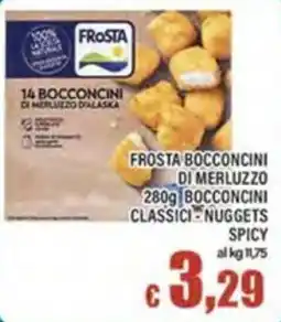 Top Supermercati Frosta bocconcini di merluzzo offerta