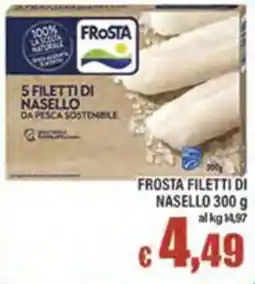 Top Supermercati Frosta filetti di nasello offerta