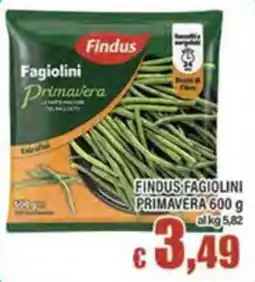 Top Supermercati Findus Fagiolini Primavera offerta