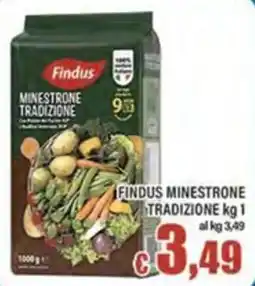 Top Supermercati Findus Minestrone Tradizione offerta
