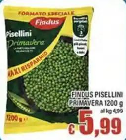 Top Supermercati Findus Pisellini Primavera offerta