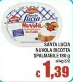 Top Supermercati Santa Lucia Nuvola Ricotta offerta