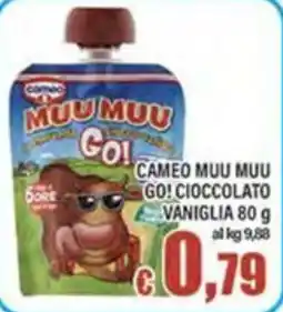 Top Supermercati Cameo Muu Muu Go! Cioccolato Vaniglia offerta