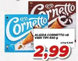 MA Supermercati Algida Cornetto offerta