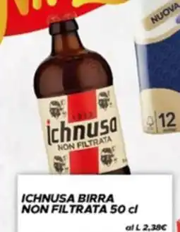 MA Supermercati Ichnusa birra non filtrata offerta