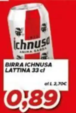 MA Supermercati Birra Ichnusa offerta