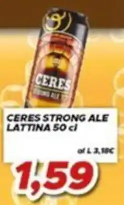 MA Supermercati Ceres strong ale offerta