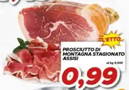 MA Supermercati Prosciutto di montagna stagionato Assisi offerta