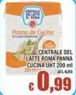 Top Supermercati Centrale del latte roma panna cucina uht offerta