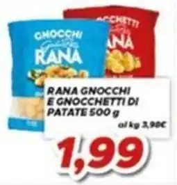 MA Supermercati Rana gnocchi e gnocchetti di patate offerta