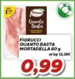 MA Supermercati Fiorucci quanto basta mortadella offerta