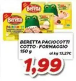 MA Supermercati Beretta paciocotti cotto - formaggio offerta