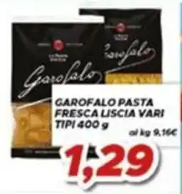 MA Supermercati Garofalo pasta fresca liscia vari tipi offerta