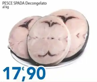 Sidis Pesce spada decongelato offerta