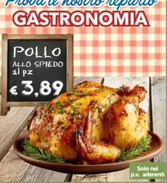 Sidis Pollo allo spiedo offerta