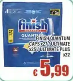 Top Supermercati Finish Quantum Caps offerta