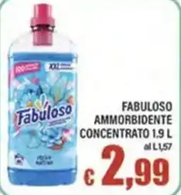 Top Supermercati Fabuloso ammorbidente concentrato offerta