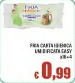 Top Supermercati Fria carta igienica umidificata easy offerta