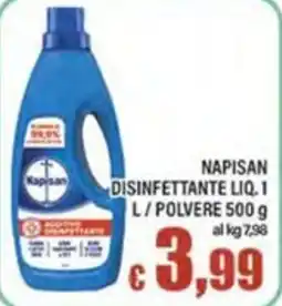 Top Supermercati Napisan disinfettante liquido offerta
