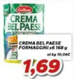 MA Supermercati Crema bel paese formaggini offerta