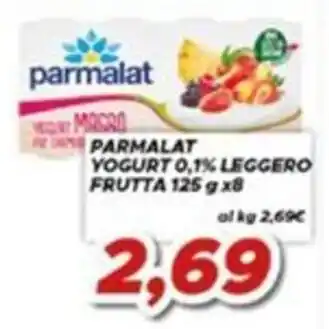 Parmalat Yogurt 0,1% Leggero Frutta