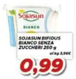 MA Supermercati Sojasun bifidus bianco senza zuccheri offerta