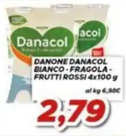 MA Supermercati Danone Danacol Bianco/Fragola/Frutti Rossi offerta
