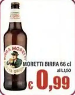 Top Supermercati Moretti Birra offerta