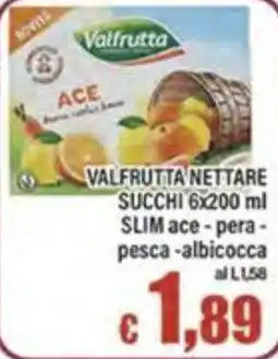 Top Supermercati Valfrutta nettare offerta
