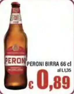 Top Supermercati Peroni birra offerta