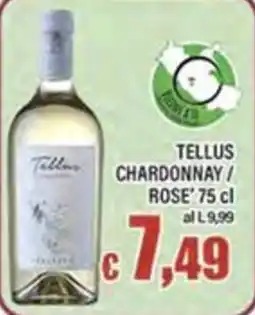 Top Supermercati Tellus Chardonnay / Rose offerta