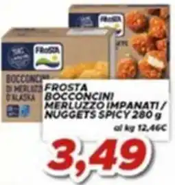 MA Supermercati Frosta bocconcini merluzzo impanati / nuggets spicy offerta