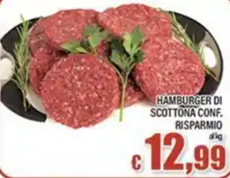 Top Supermercati Hamburger di scottona conf. offerta