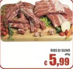 Top Supermercati Ribs di suino offerta