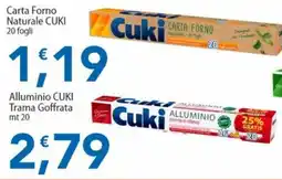 Sidis Carta Forno Naturale Cuki offerta