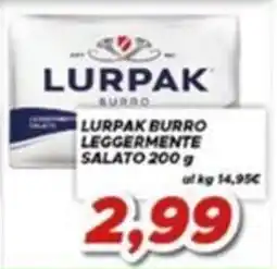 MA Supermercati Lurpak burro leggermente salato offerta