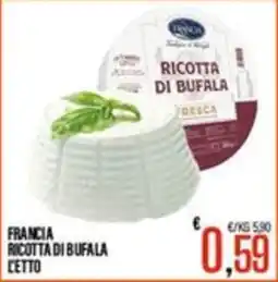 Supermercati EffePiù Ricotta di bufala offerta