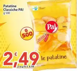 Sidis Patatine Classiche PAI offerta