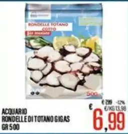 Supermercati EffePiù Acquario rondelle di totano gigas offerta