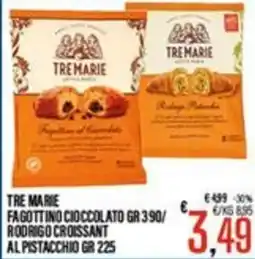 Supermercati EffePiù Tre Marie Fagottino Cioccolato offerta