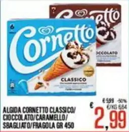 Supermercati EffePiù Algida Cornetto Classico offerta