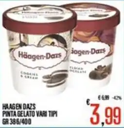 Supermercati EffePiù Haagen Dazs Pinta Gelato Vari Tipi offerta